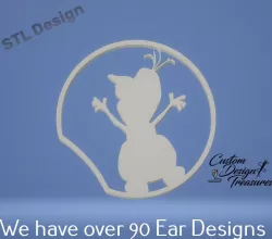 SnowMan Mouse Ears