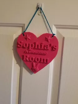 Sophia's Room Door Hanger