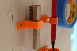 spark plug cleaning brush wall mount