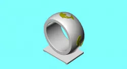 sphere dolphin tide clock