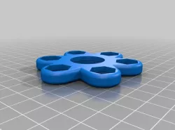 Spinner 6ray, 1nut m8