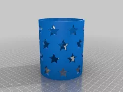 Stars Candle Sleeves