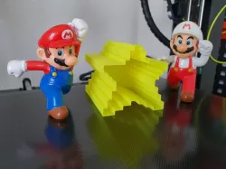 Super Mario Star Pixel Vase