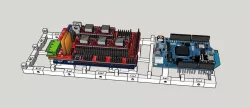 Tilemount / Arduino Mega / Due / RAMPS /CNC shield mount quick release