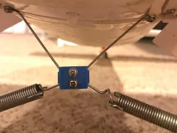 timber landing gear spring connector