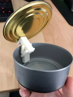 Tin Can Hinge