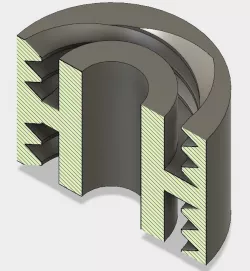 Toothpaste tube coupling