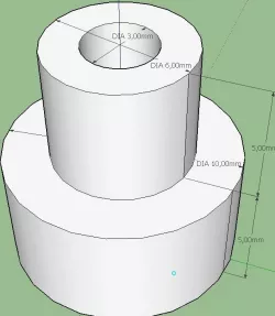 Turnigy Trooper shocks' sleeve spacer