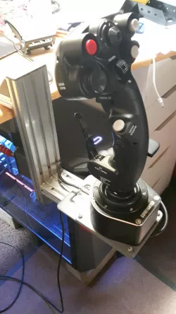 VKB Gunfighter MCG Mount for HOTAS Table Mount