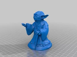 Yoda Using The Force hollowed for DLP/SLA