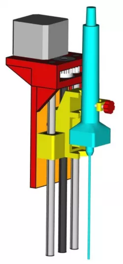 Z axis for plotter and polystyrene cutter  Vers, 2