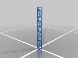 1/2" scale Triangle Lighting Truss