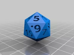 20 sided die