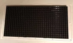 3-piece 16x32 separator grid for LED matrix
