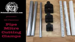 3D Printed Pipe Mitre Clamp