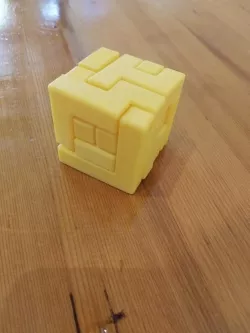 3D tetris puzzle