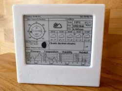 4.2" E-Paper Weather Station w/ ESP32 - Case
