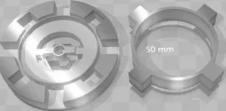 4D Beyblade Metal Wheel