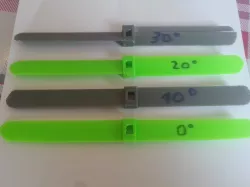 Bamboo Copter Toy variable Angle of attack