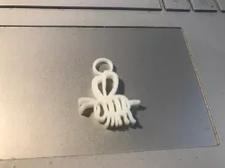 Bee Knitting Charm