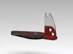Billiard-aid 3dprint cue-support