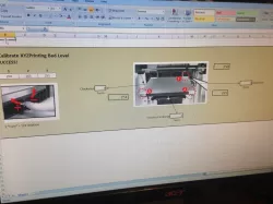 Calibration Calculator Spreadsheet XYZPrinting DaVinci AiO