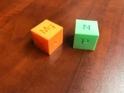 Chemistry ion Dice
