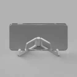 compact hinged phone stand