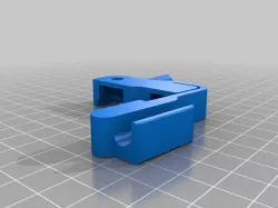CR10/Ender2 Snap Lock Extruder Sleeve with Cable Holder and Filter Attachment