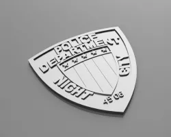 Cyberpunk 2077 police badge
