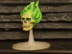 D&D Flameskull Miniature