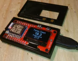 D-Duino V5 Case with buttons (DSTIKE ESP8266+OLED+2dB antenna)