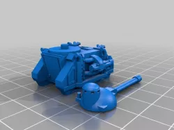 Deminos Pattern Mk1 Predator - Adeptus Titanicus Scale
