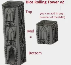 Dice Rolling Tower v2