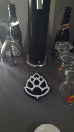 Drip tray hop cone