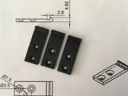 Dual P 42 Turntable hinge clip
