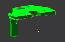 E3D V6 Direct BLTouch Clamp for Prusa