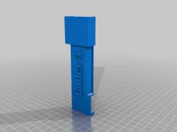 Ender 3 Card Reader Rail Mount