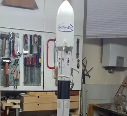 Falcon9 Block5 Interstage for the Spacex flying model kit