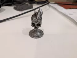 Flaming Skull