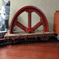 Fn3 short (23ft) flatcar