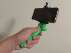 Fully 3D Printed Compact Camera Grip