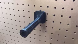 grinding disk pegboard holder