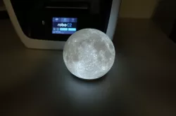High Detailed Moon Lamp