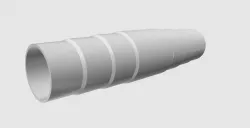 Hose adapter for pool hose 32mm, 34mm, 36mm, 38mm