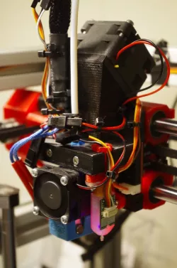 Hypercube Evolution 40mm Fan E3Dv6 Mount