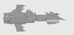 Imperial sub-warp battlecruiser
