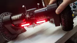 LED holder for MBS Matrix II Trucks