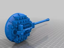 lego tank is3 turret