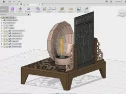Lithophane stand